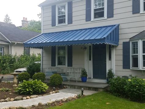 metal awnings on houses|residential metal awnings.